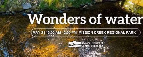 Wonders of water at Mission Creek Regional Park