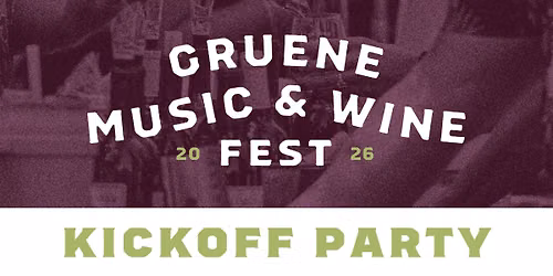 Gruene Music & Wine Festival Kickoff Party