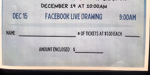 Live Drawing for winner of front row seats!!