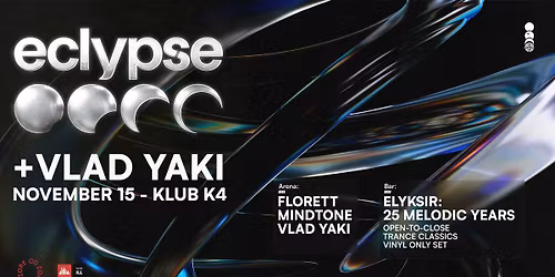 Eclypse invites VLAD YAKI (UA)