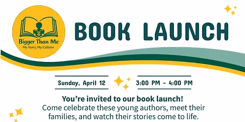 Bigger Than Me: My Story, My Culture - Book Launch