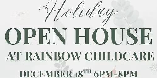 Rainbow Holiday Open House 