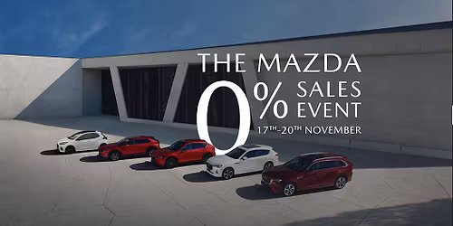 Mazda 0% Sale Event - Extended!