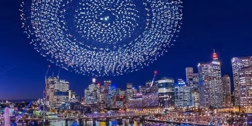 Tuesday VIVID DRONE SHOW Darling Harbour+Sydney Opera House - 5km EASY (led by Beckie)