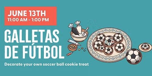 Mercado Gonz\u00e1lez Kids\u2019 Soccer Ball Cookie Decorating Class
