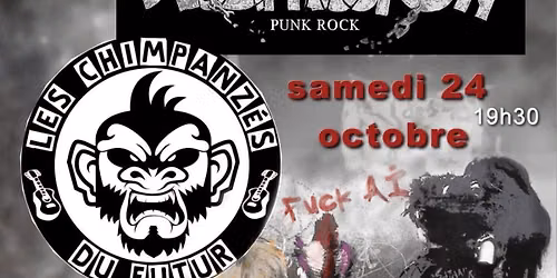 Punk'Roll avec 3 groupes \u00e0 Saint-Pierre d'Aurillac
