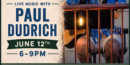 Live Music with Paul Dudrich at Dog Bar Sarasota 