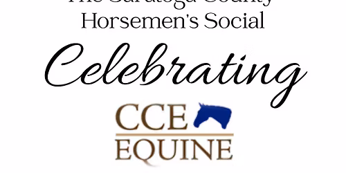 The Horsemen's Social Celebrating CCE Equine's 20th Anniversary  