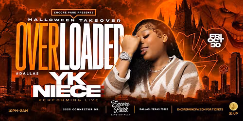 YK NIECE LIVE AT ENCORE PARK OCT. 30TH