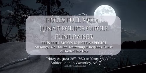 Pisces Full Moon Eclipse Circle Fundraiser