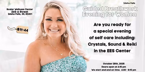 Guided Breathwork Evening for Women - Idaho Falls, ID