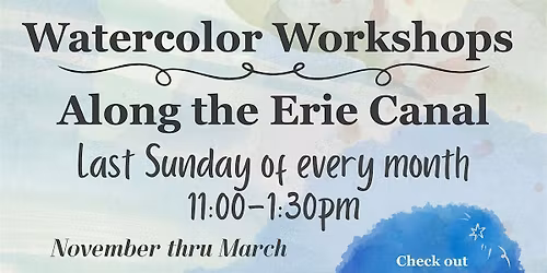 Canal Watercolor Workshop with Rainier Bernhardt