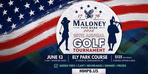 18th Annual Maloney Memorial Pipe Band Golf Tournament