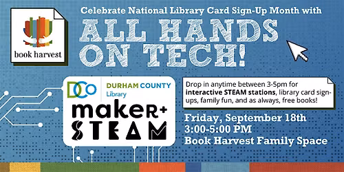 All Hands on Tech with Durham County Library