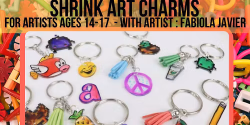 Shrink Art Charms for artists ages 14-17