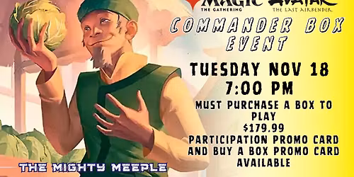 Avatar: The Last Airbender Commander Box Event