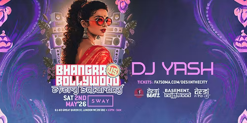 BHANGRA VS BOLLYWOOD | 02.05.26 | Every Sat! | Sway Bar