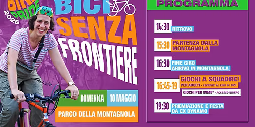 BIKE PRIDE BOLOGNA 2026 \u2014 BICI SENZA FRONTIERE \ud83c\udf0d\ud83d\udeb2\u2728