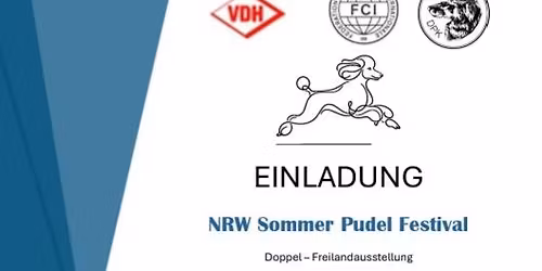 NRW Sommer Pudel Festival - Doppelausstellung 