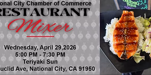 Chamber Restaurant Mixer TERIYAKI SUN 
