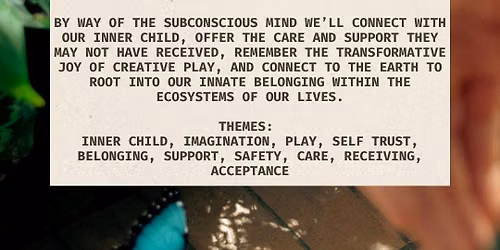Remembering Our Nature: A Community Hypnosis Circle for Inner Child Healing, Belonging, and Earth Co