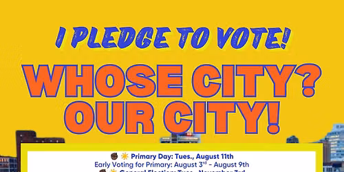BRIDGEPORT PRIMARY! Polls open 6am - 8pm