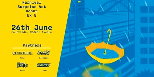 Let\u2019s Vibe x Karkhana Presents: Raincheck 