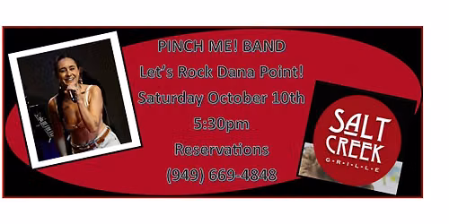 Pinch Me! Band at Salt Creek Grille - South County Fun!
