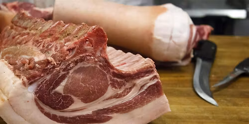 Local Berkshire Pig Butchery Demo at Savenor\u2019s Butchery