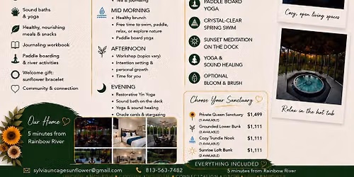 Rainbow River Wellness Retreat \ud83c\udf3b