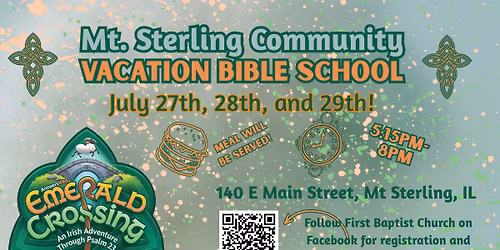 Mt Sterling Community Vacation Bible School-Emerald Crossing