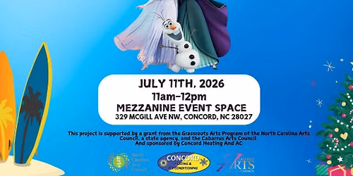Christmas In July! A Free Frozen Meet and Greet! 