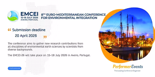 The 8th Euro-Mediterranean Conference for Environmental Integration (EMCEI-2026)