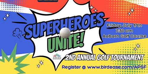 Superheroes UNITE; APSF's 2nd Annual Golf Tournament