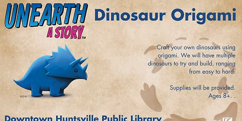 Dinosaur Origami