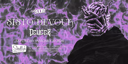 SISTO : DEVOUR @ LeBOOM! 1\/10\/26 SKULLYS MUSIC-DINER