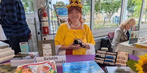 Author Kristin (Carter) Groulx at the Kings Town Renaissance Festival