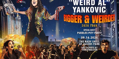 "Weird Al" Yankovic: Bigger & Weirder 2026 Tour 