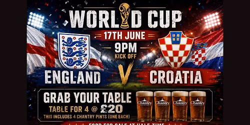 England V Croatia 
