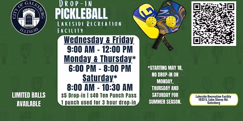 Drop-In Pickleball