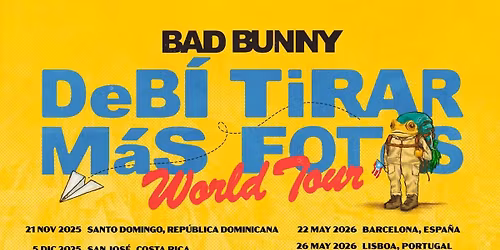 Bad Bunny Barcelona Tickets