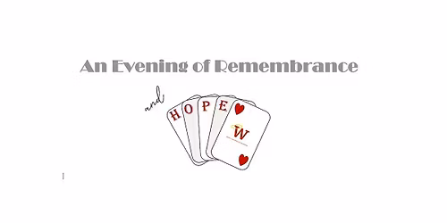 Wyatt A. Lee Memorial Foundation's Evening of Remembrance & H.O.P.E.