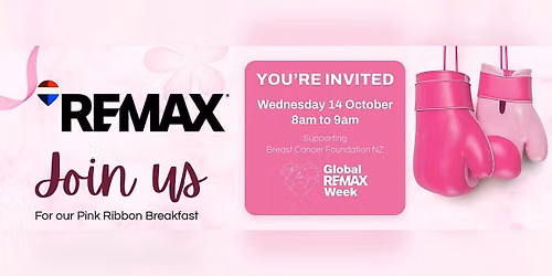 Global REMAX Week Pink Ribbon fundraiser