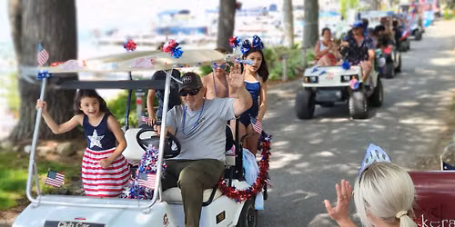 Little Switzerland Independence Day Golf Cart Parade
