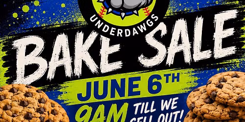 JOCO UNDERDAWGS BAKE SALE