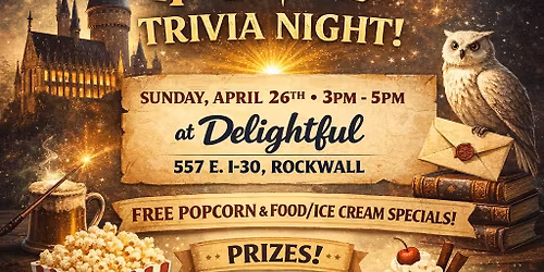 Family Trivia night -Harry Potter Edition