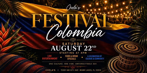 Festival Colombia de Chela's