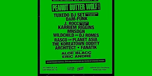 Stones Throw 30 (Day 2 of 3) - Peanut Butter Wolf