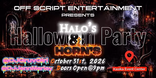 Halo\u2019s & Horn\u2019s Halloween Party