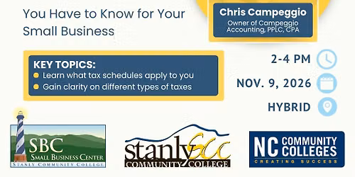 Business Tax Rules You Have to Know for Your Small Business (Core) - Hybrid